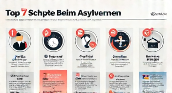 Das sind die Top 7 Schritte beim Asylverfahren