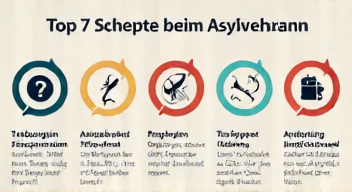 Das sind die Top 7 Schritte beim Asylverfahren