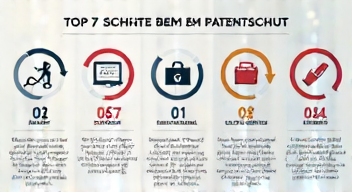 Das sind die Top 7 Schritte beim Patentschutz