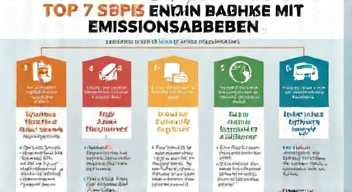 Das sind die Top 7 Schritte beim Umgang mit Emissionsabgaben