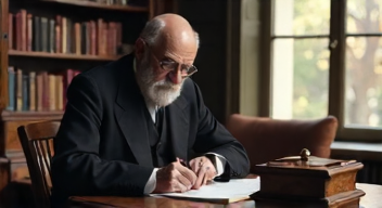 Ich bin Sigmund Freud (Vater der Psychoanalyse, 1856-1939) und bespreche individuelle Verhaltensänderungen. (7/10)